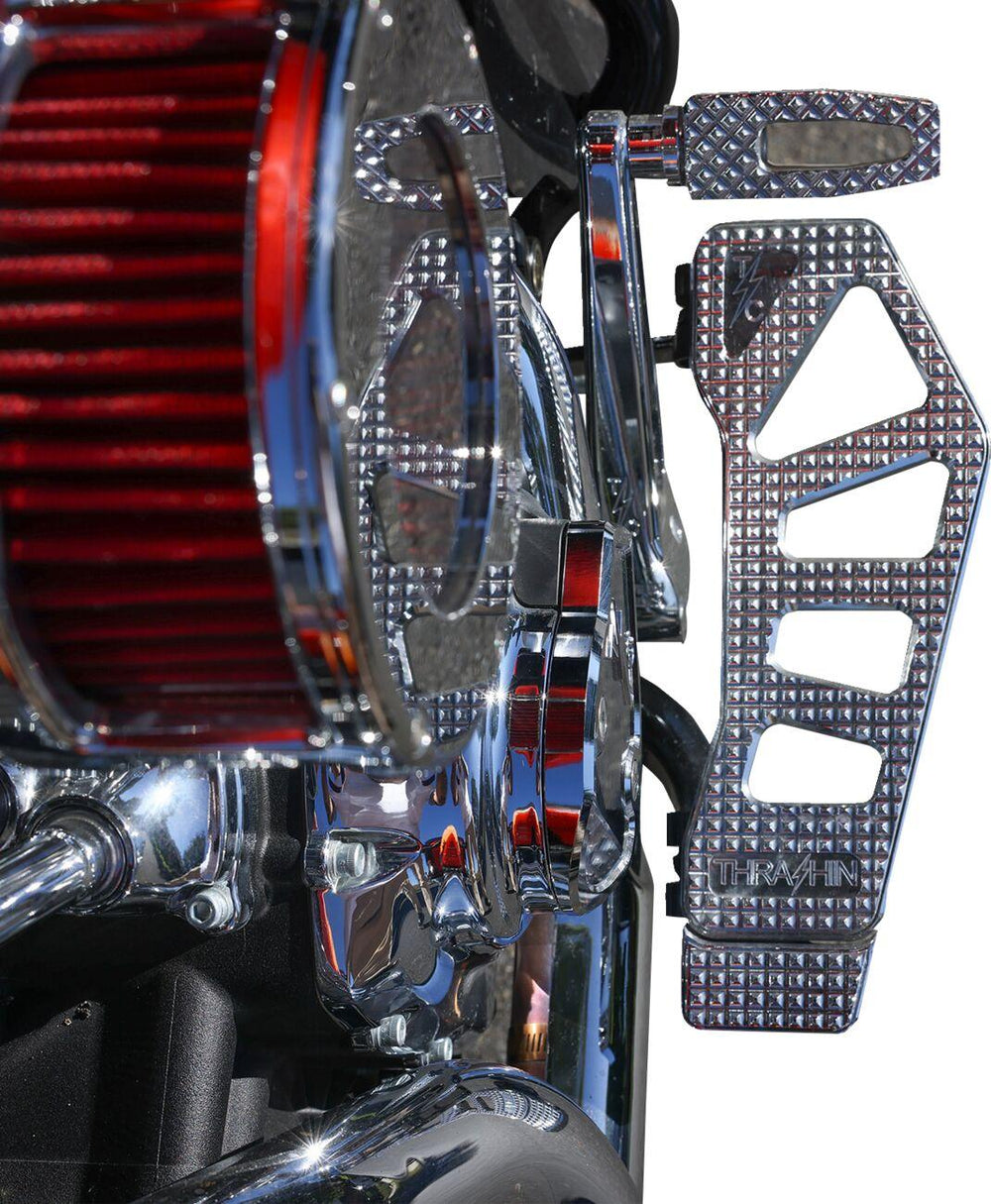 Thrashin Supply Co Cam Cover For Harley Davidson FLFBS 1868 2024 - Chrome/Triple Nickle Plated