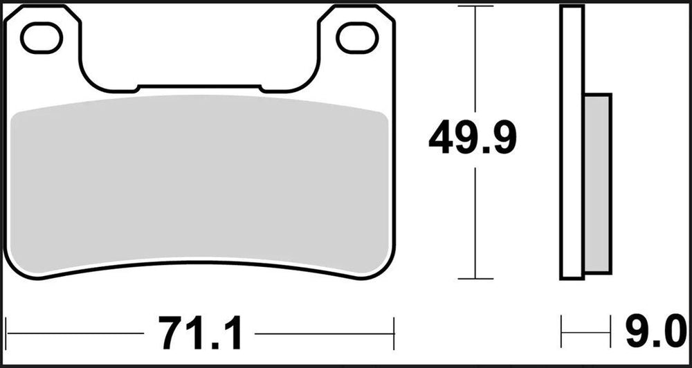Brembo RC Carbon Ceramic Racing Brake Pads For Suzuki DL 1000 ABS 2014-2019 Front