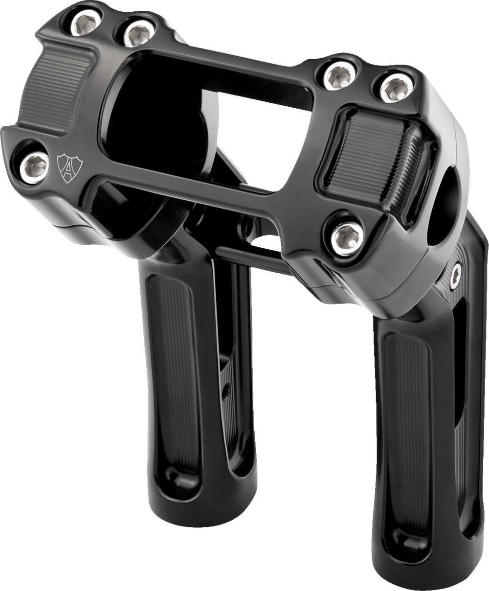 Arlen Ness Method Kickback Handlebar Riser For Harley Davidson FXBB 1750 2018-2020 - Black
