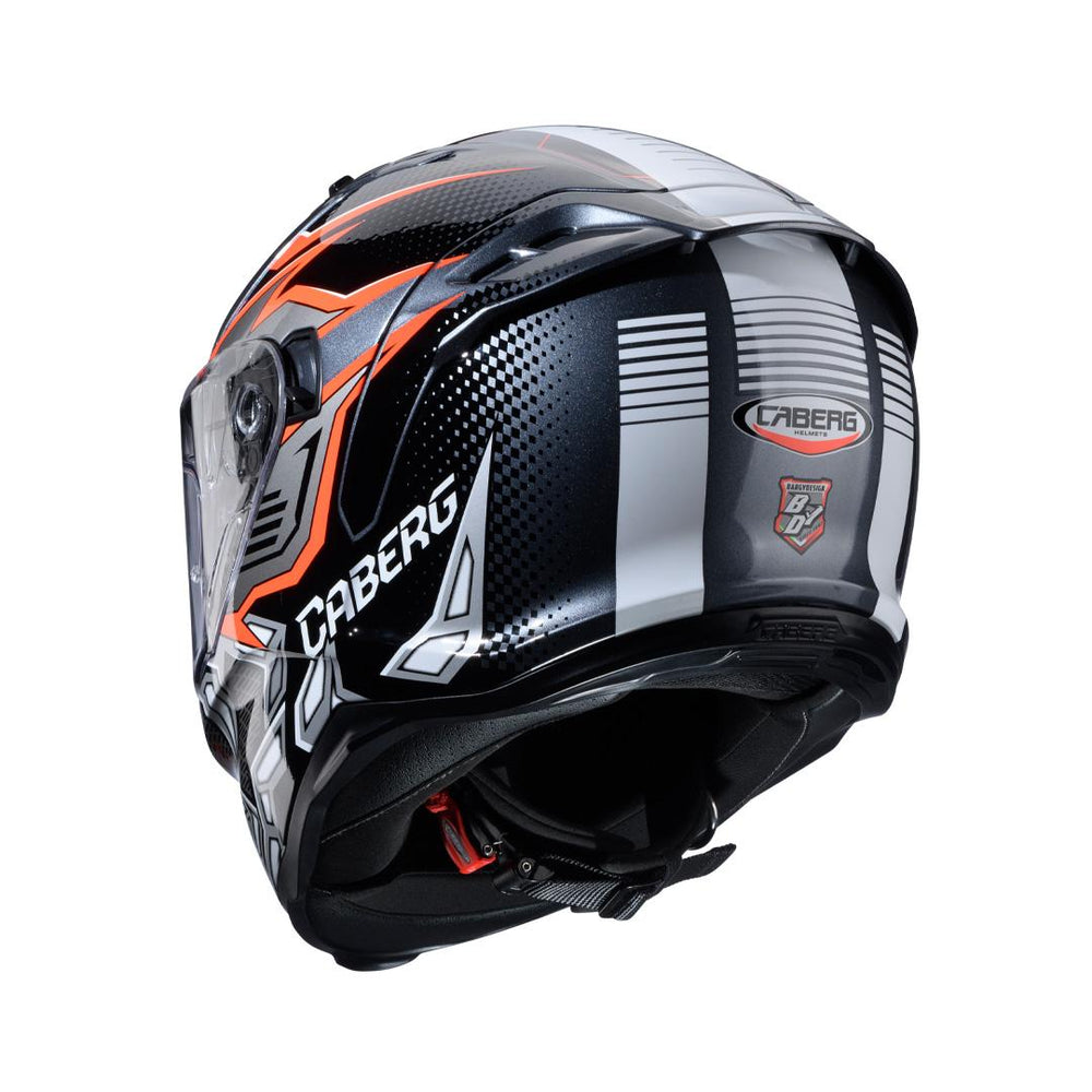 Caberg Avalon X Gurkha Black Grey Orange Fluo Helmet