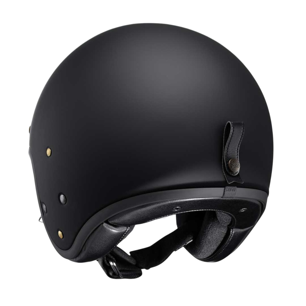 Shoei J.O2 Open Face Motorcycle Helmet - Matt Black