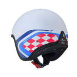Caberg Freeride X Daytona Matt White Blue Red Helmet