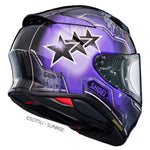 Shoei NXR2 MS-06R-1A Black Tri-Star's Zaku II H-MOB TC-12 Full Face Motorcycle Helmet