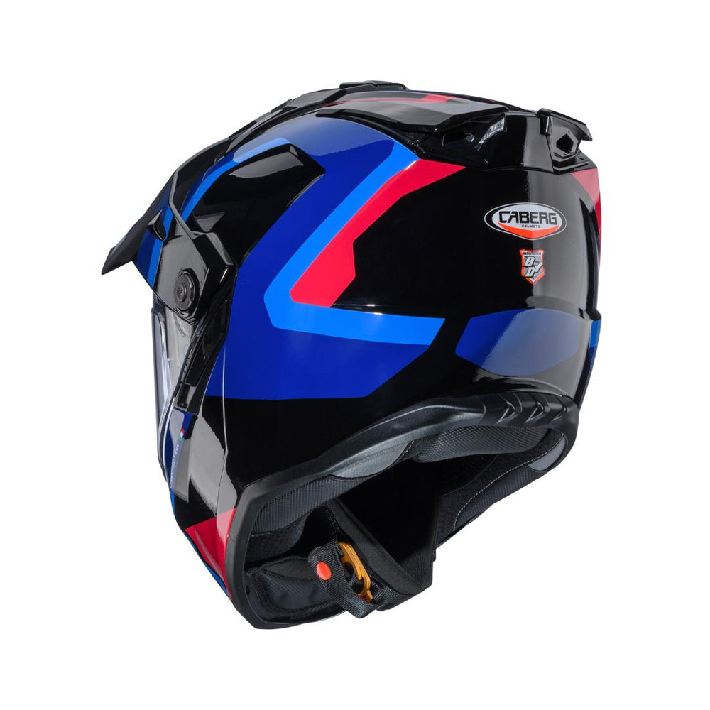 Caberg Tanami Scram Black Red Blue Light Blue Helmet