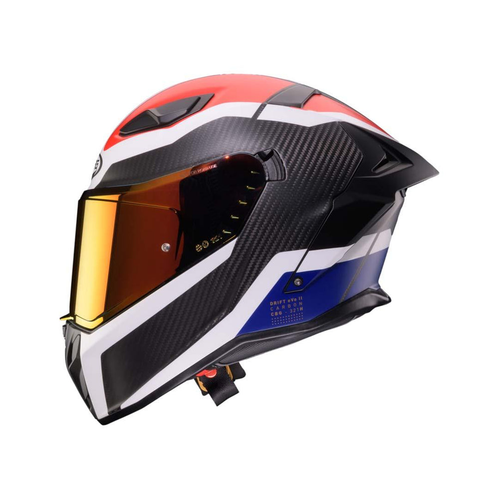 Caberg Drift Evo II Full Face Motorcycle Helmet - Matt Carbon CBR