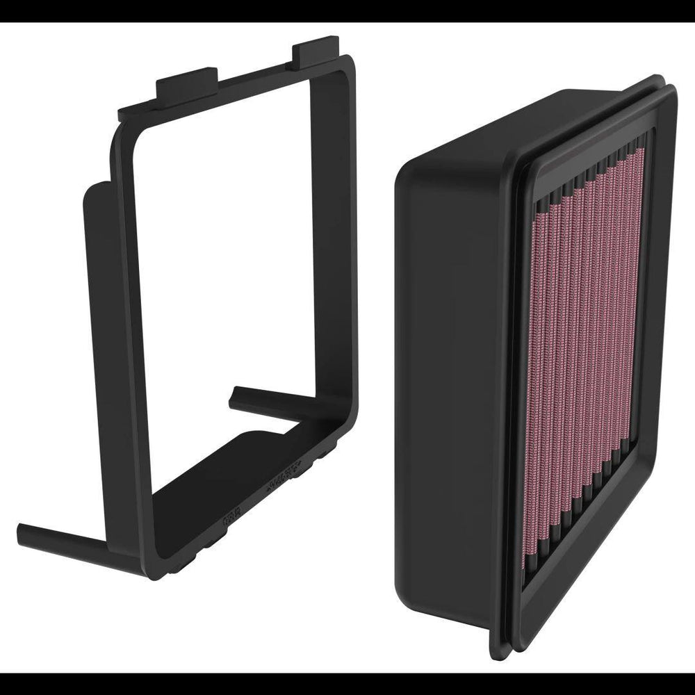 K&N Air Filter For KTM Duke 125 2024 - Black/Red