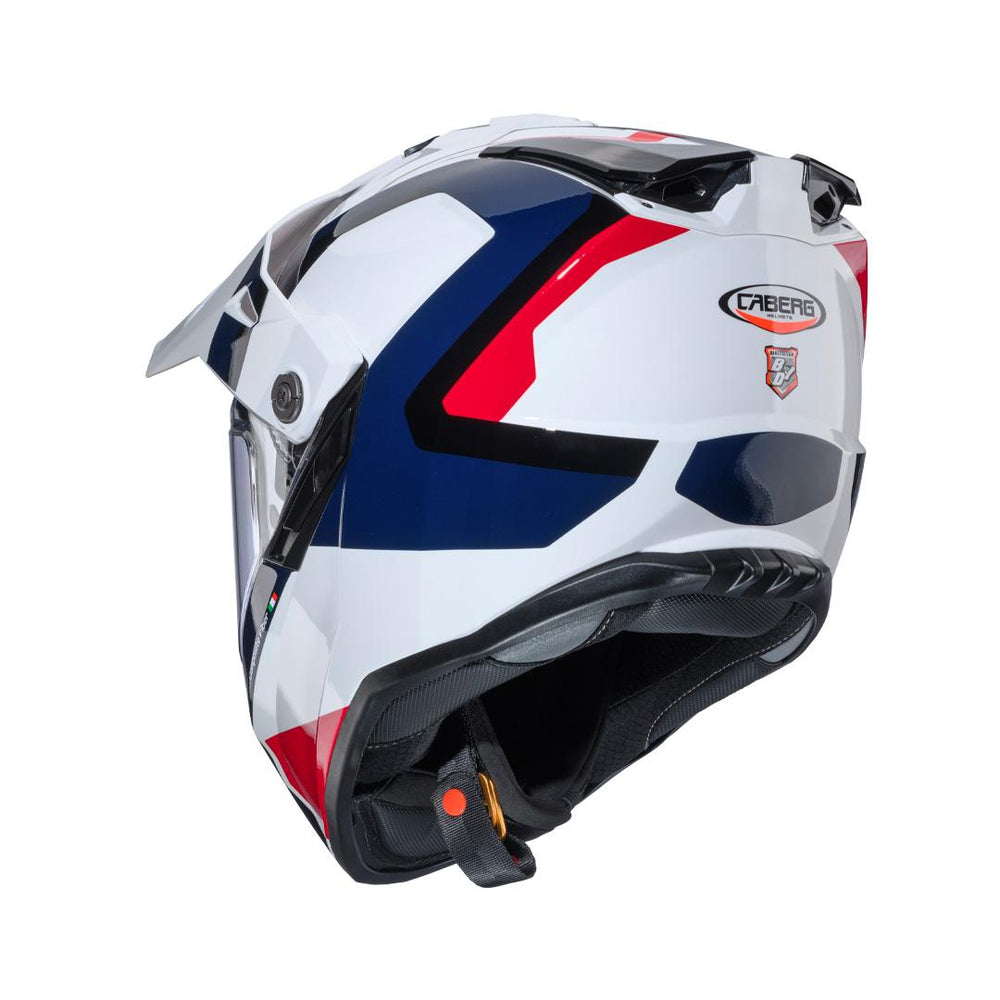 Caberg Tanami Scram White Red Blue Helmet