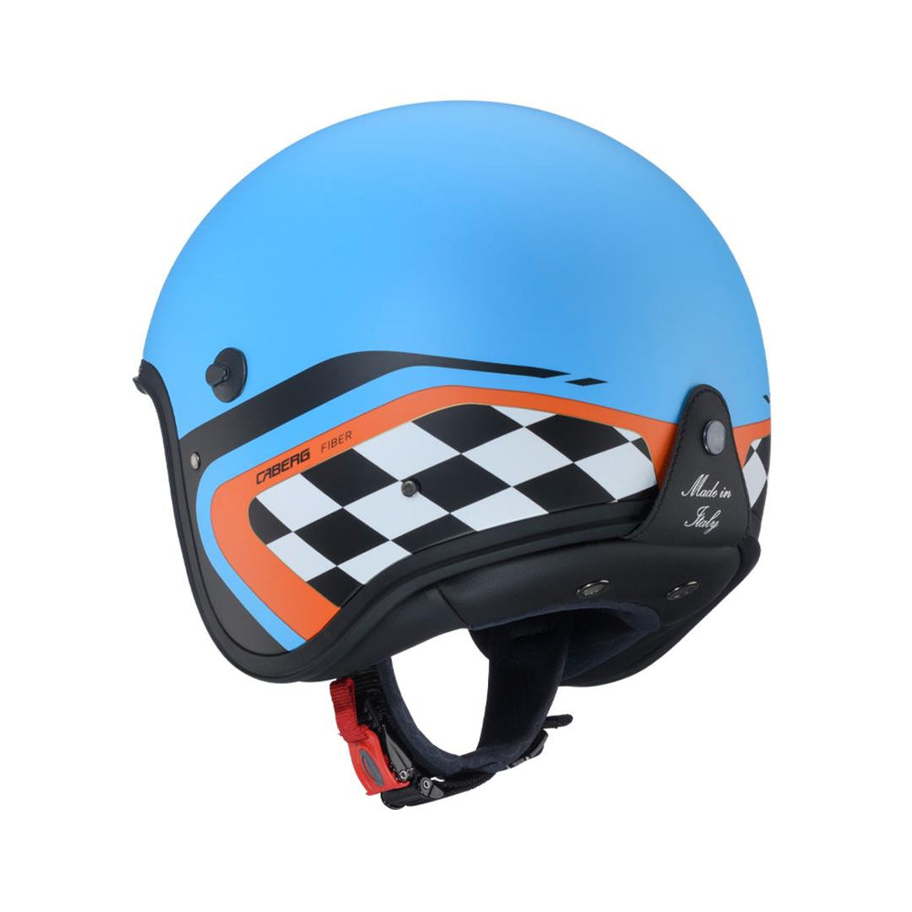 Caberg Freeride X Daytona Matt Blue Black Orange Helmet