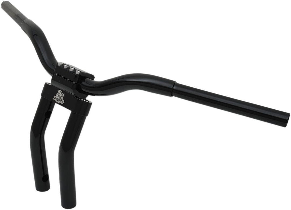 LA Choppers Kage Fighter-T Pullback Handlebar 28 cm (11") - Black/Gloss