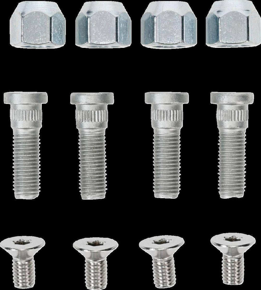 Moose Racing Wheel Stud/Nut Kit For Can Am Commander 1000 R EFI 2021-2025 Fits Front Or Rear - Silver