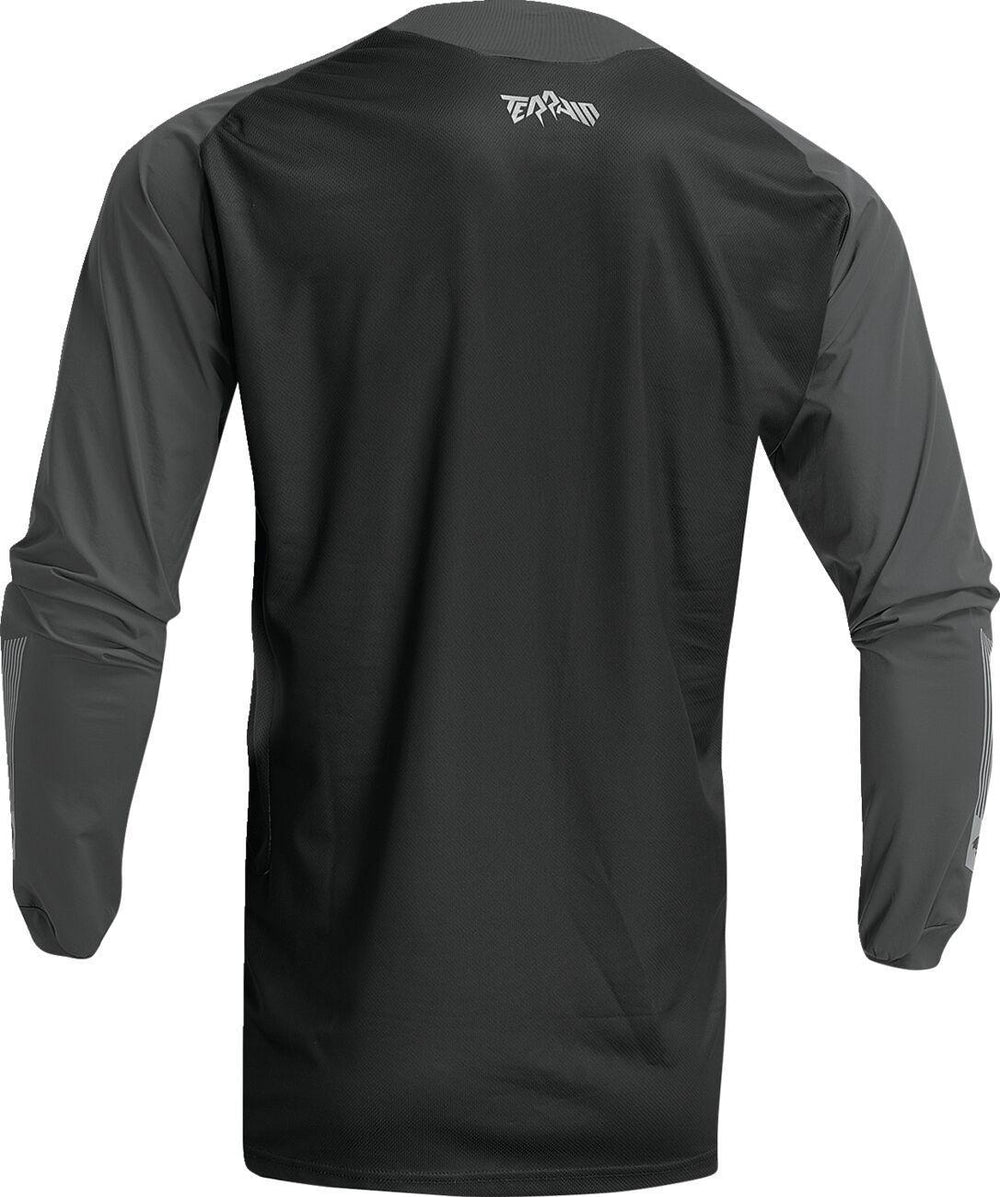 Thor Terrain Jersey - Black Charcoal