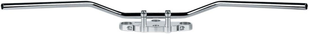 TRW 22mm (7/8") Steel Handlebar For Triumph Adventurer 900 1996-2001 Wide - Chrome