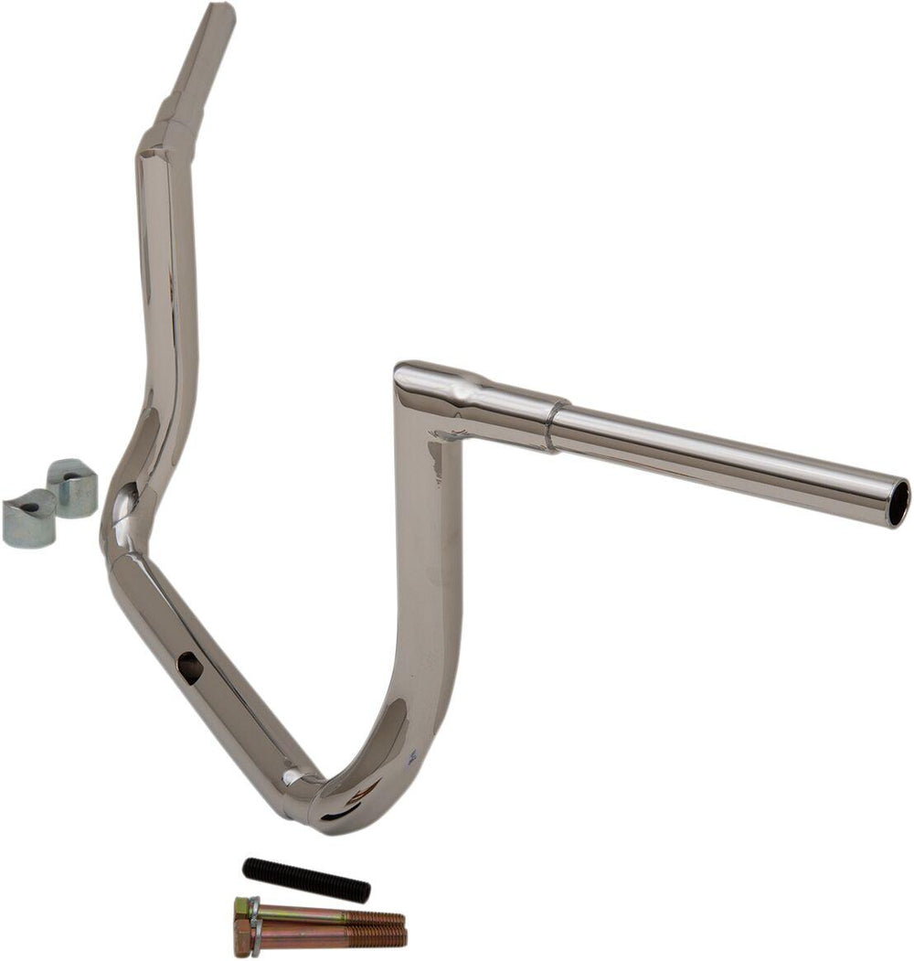 LA Choppers 1-1/2" Grande Twin Peaks Touring Handlebar For Harley Davidson FLHT 1450 1999-2006 30.5 cm (12") - Chrome