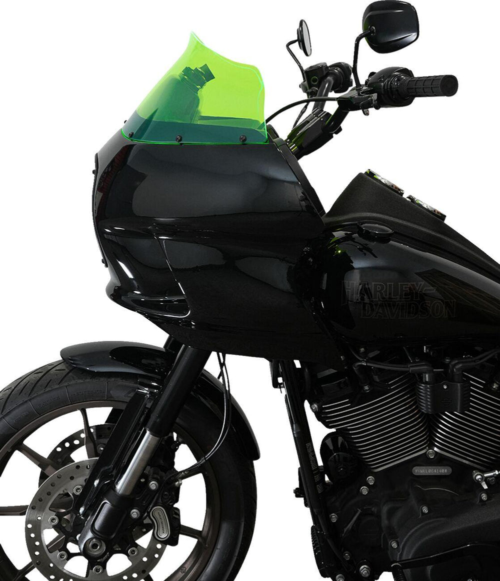 Klock Werks Ice Flare Windshield For FXRP Fairing For Harley Davidson FXRP 1340 1984 23 cm (9") - Green