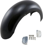 Klock Werks Hugger Front Fender With Mounting Blocks For Harley Davidson FLFB1750 2018-2020 45.7 cm (18") - Black