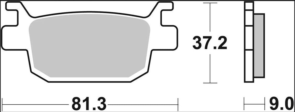 Brembo Carbon Ceramic Prime Line Brake Pads For Honda ADV 150 ABS 2021 Rear