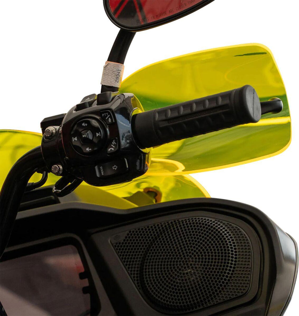 Klock Werks Flare Ice Hand Guards For Harley Davidson FLHLT 1923 ABS 2026 - Gloss/Yellow