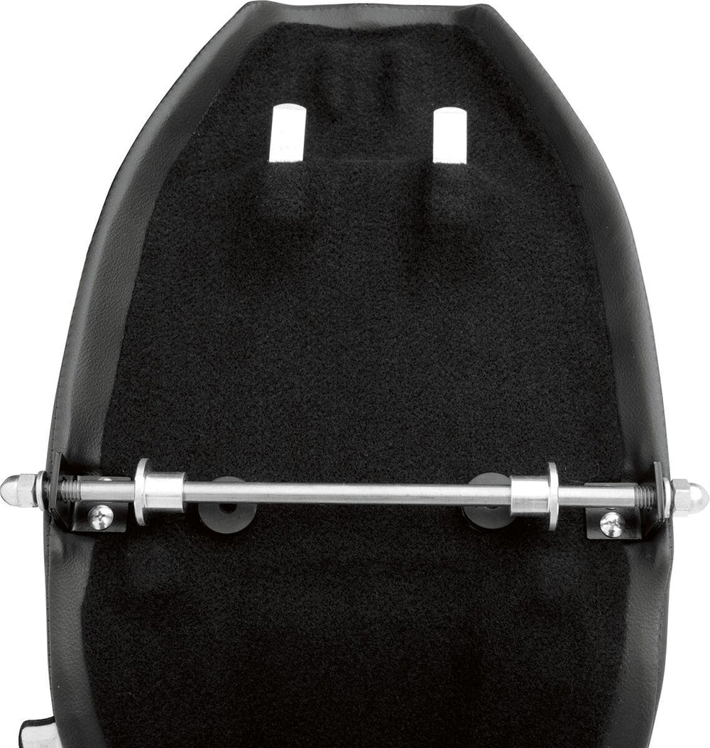 Drag Specialties Low Solo Seat For Harley Davidson FL 1200 1958-1977 Smooth - Black