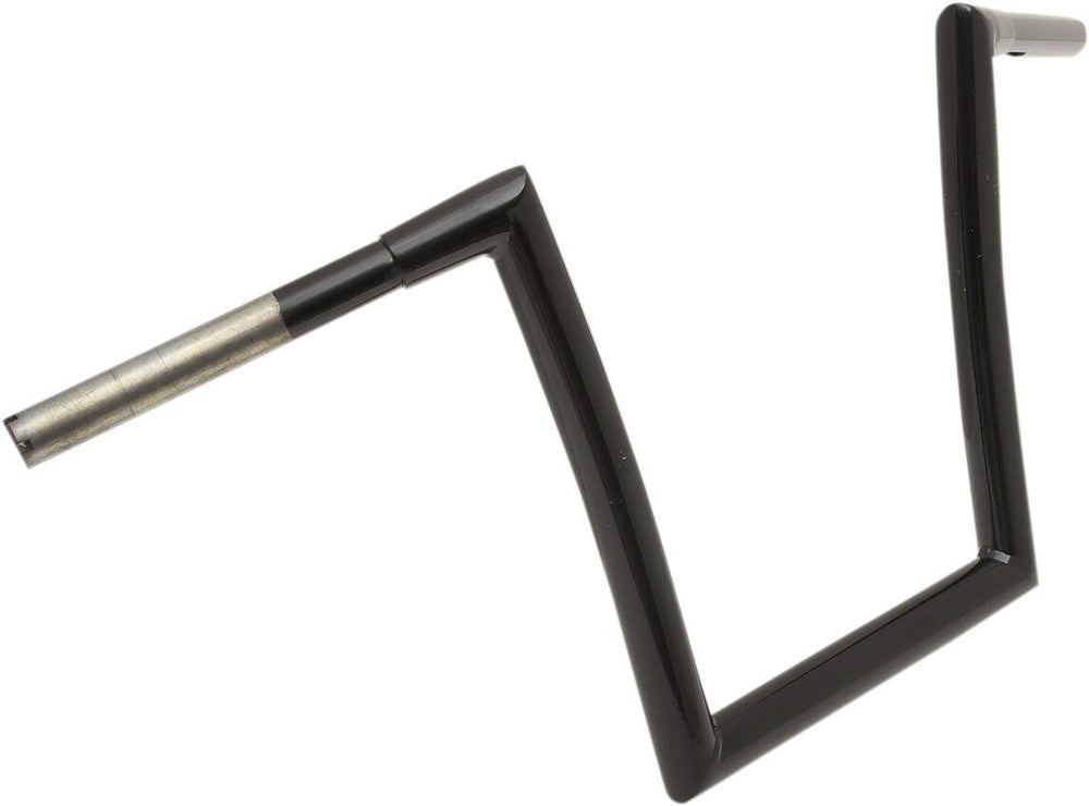 Todds 1-1/4" Strip Handlebar For Harley Davidson FLSTF 1584 2007-2010 30.5 cm (12") - Black