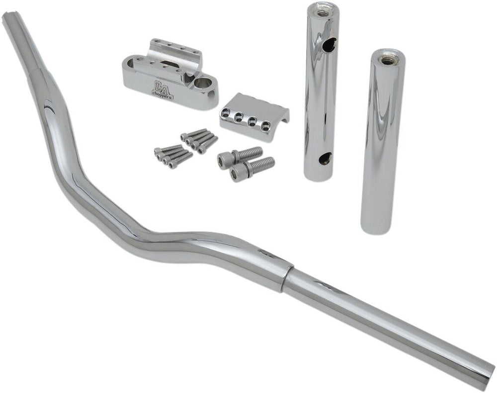 LA Choppers Kage Fighter-T Handlebar 30.5 cm (12") - Chrome