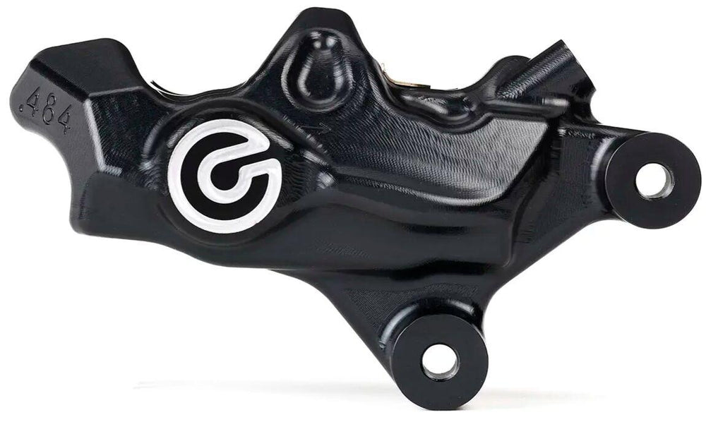 Brembo 484 Logopuro Upgrade Brake Caliper For Harley Davidson FLHR 1450 2000-2003 Front Right - Black