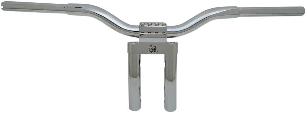 LA Choppers Kage Fighter-T Pullback Handlebar 23 cm (9") - Chrome