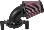 K&N Air Charger Intake Kit For Harley Davidson FLHR 1584 2008 - Black