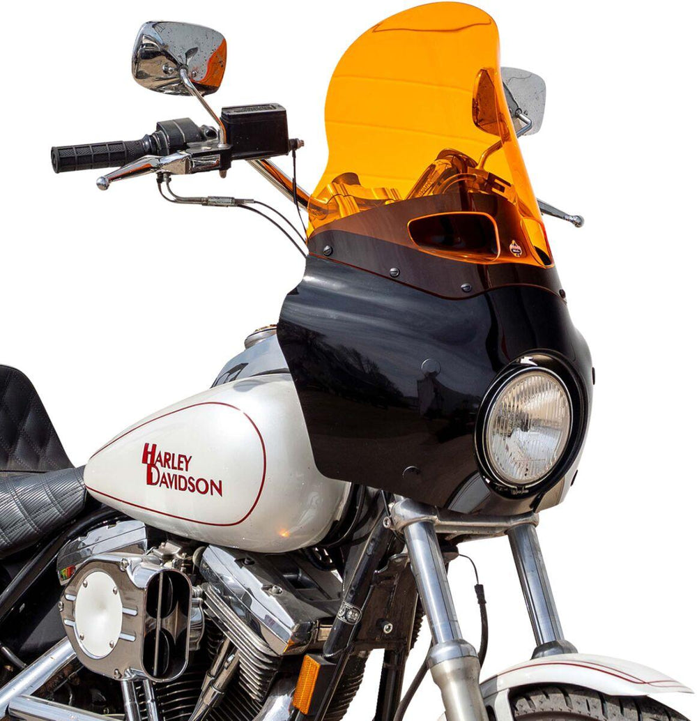 Klock Werks Kolor Flare Windshield For Road Warrior Fairing 38 cm (15") - Orange
