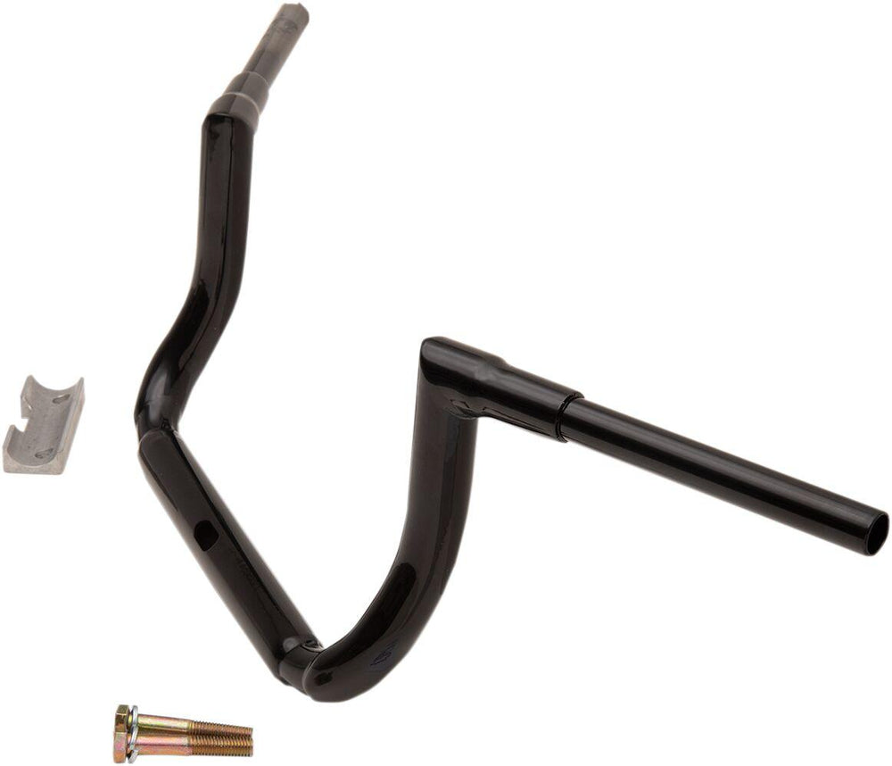 LA Choppers 1-1/2" Grande Twin Peaks Touring Handlebar For Harley Davidson FLHT 1750 ABS 2019-2022 25.5 cm (10") - Black