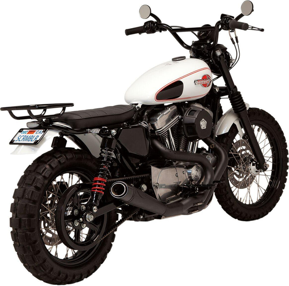 Burly Stiletto Shocks For Harley Davidson XL 1200 C 1996-2003 Rear 381.00 mm (15.00") - Black Red