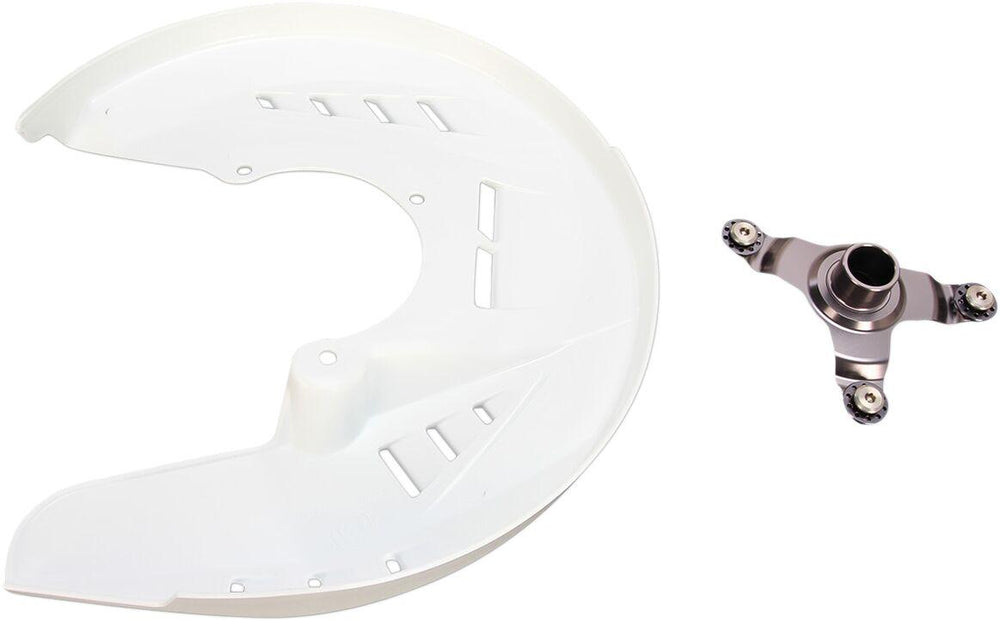 UFO Front Brake Disc Protector For Kawasaki KXF250 2013-2020 - White