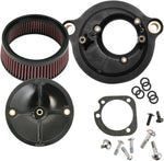 S&S Cycle Stealth Two Air Cleaner Kit For Harley Davidson FLDE 1750 2018-2020