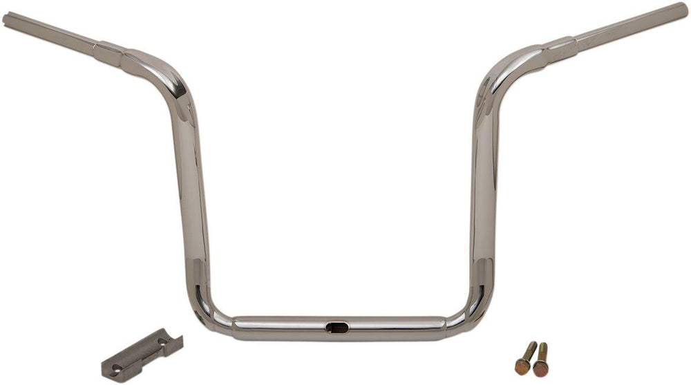 LA Choppers 1-1/2" Grande Touring Ape Hanger Handlebar For Harley Davidson FLHT 1750 ABS 2019-2022 40.5 cm (16") - Chrome