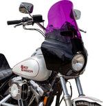Klock Werks Kolor Flare Windshield For Road Warrior Fairing 38 cm (15") - Purple