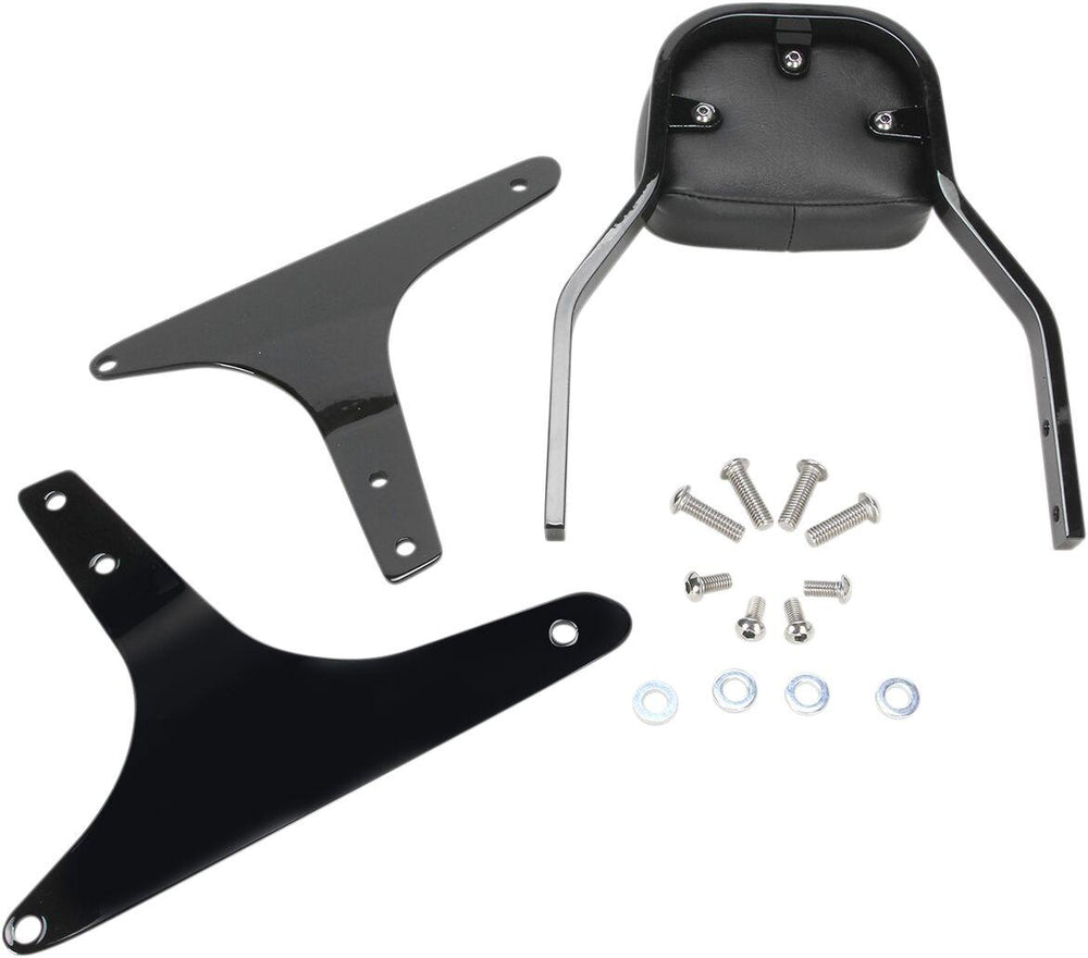 Cobra Square Sissy Bar For Harley Davidson FLSTF 1584 2007-2011 - Black