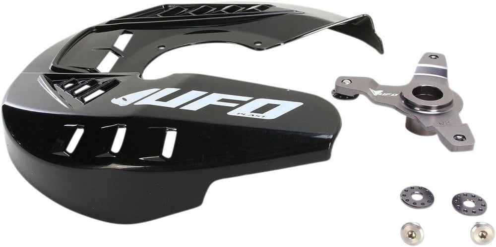 UFO Front Brake Disc Protector For Kawasaki KXF250 2013-2020 - Black