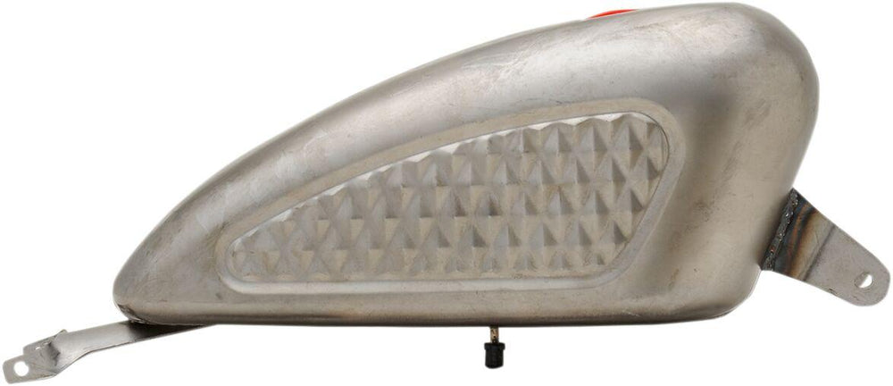 Drag Specialties Diamond Gas Tank For Harley Davidson XL 1200 C 2007-2020 - Raw