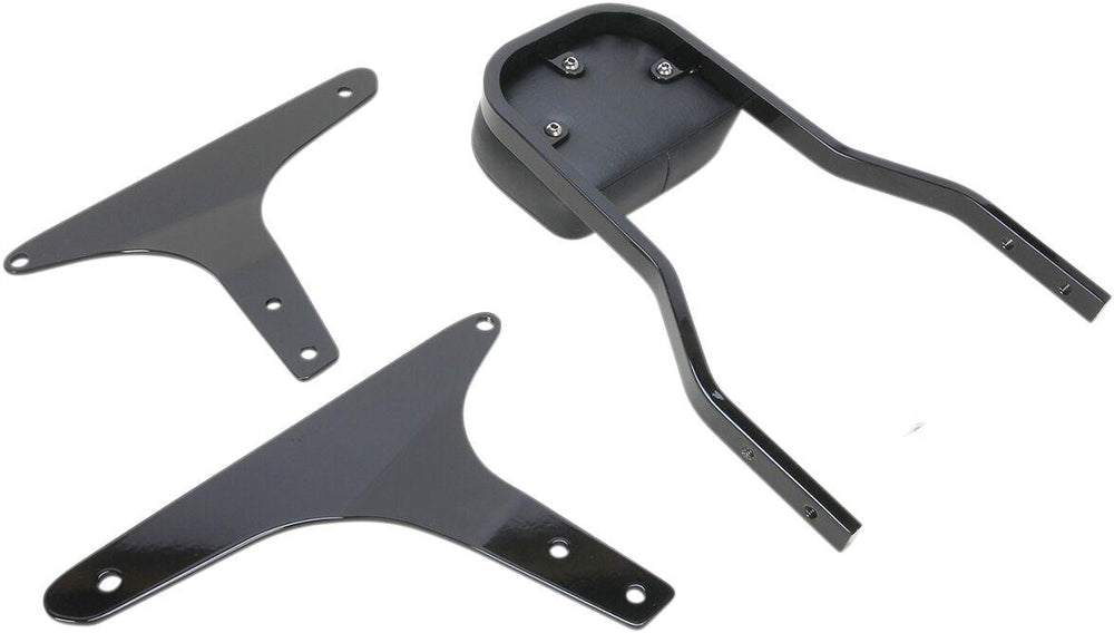 Cobra Square Sissy Bar For Harley Davidson FLSTF 1584 2007-2011 - Black