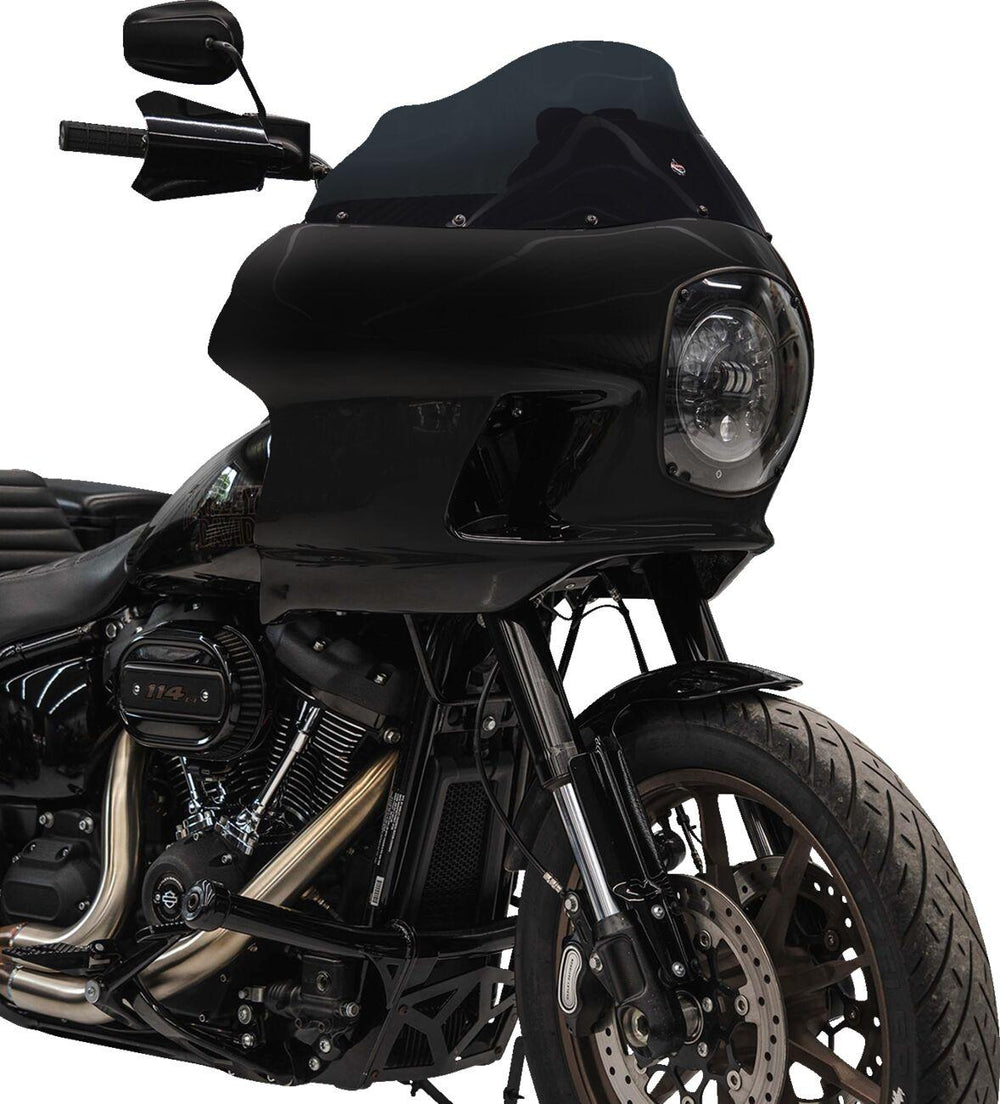 Klock Werks FXRP-Style Fairing Kit For Harley Davidson FXBB 1750 2018-2020 - Black/Powder-Primed/White