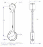 Vintco Connecting Rod Kit For Cz Jawa CZ 400 1977-1981