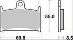 Brembo SA Prime Sintered Brake Pads For Triumph Daytona 1000 1992 Front