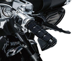 Kuryakyn Kinetic Grips For 1" Bars For Harley Davidson FLDE 1750 2018 - Black