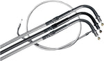 Magnum Shielding Sterling Chromite II Throttle Cable For Harley Davidson FLHR 1340 1996-1998 100.5 cm (39-1/2") - Chrome/Clear-Coated