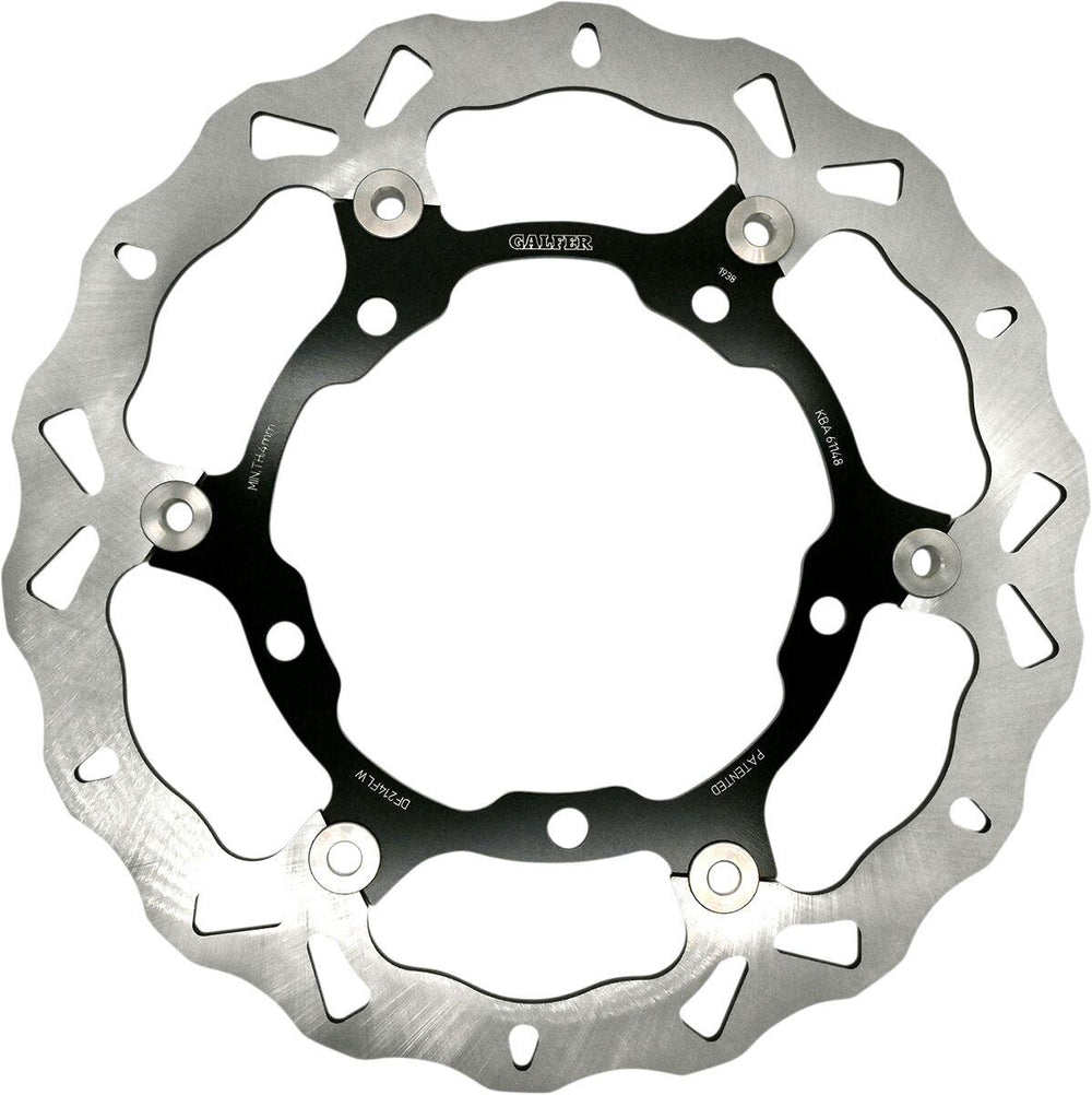 Galfer Floating Wave Brake Disc For Kawasaki EX 400 2018-2022 Fits Front