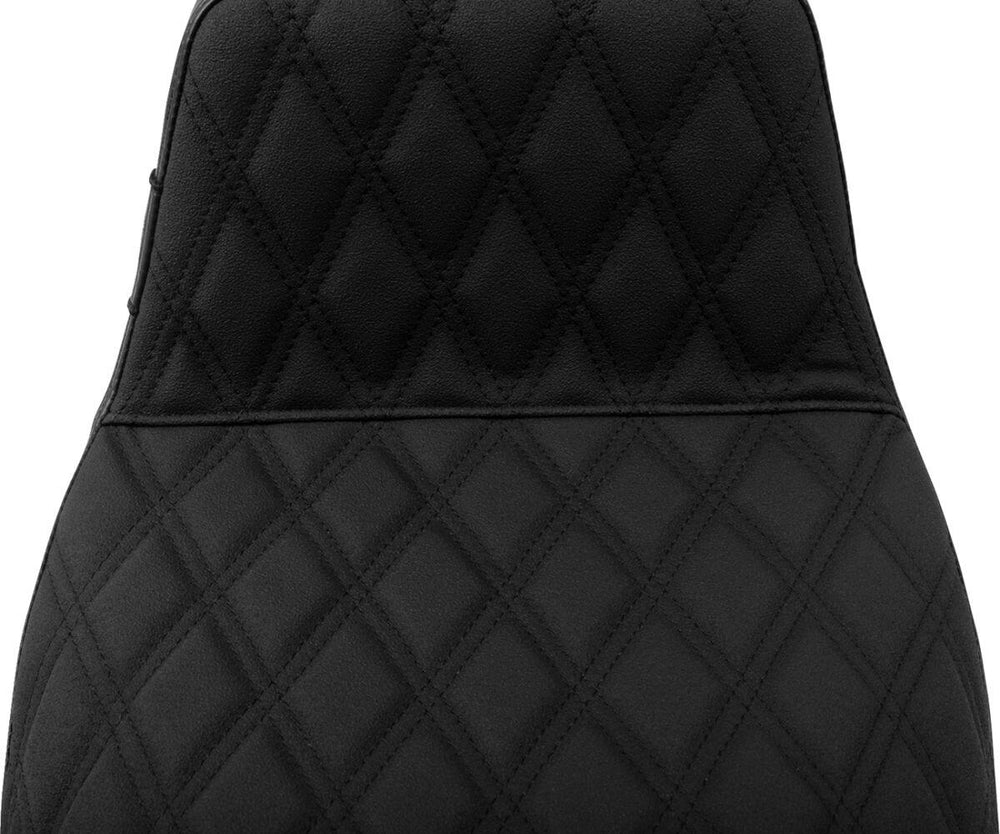 LE Pera Kickflip Seat For Harley Davidson FLHX 1750 ABS 2023 Double Diamond/Gripper - Black