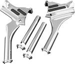 Kuryakyn Deluxe Neck Cover Kit For Harley Davidson FLHR 1340 1998 - Chrome