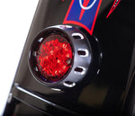 Drag Specialties Custom Bobber Led Taillight & License Plate Mount Rear Red - Black