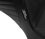 LE Pera Kickflip Daddy Long Legs Seat For Harley Davidson FLHX 1750 ABS 2023 Basketweave - Black