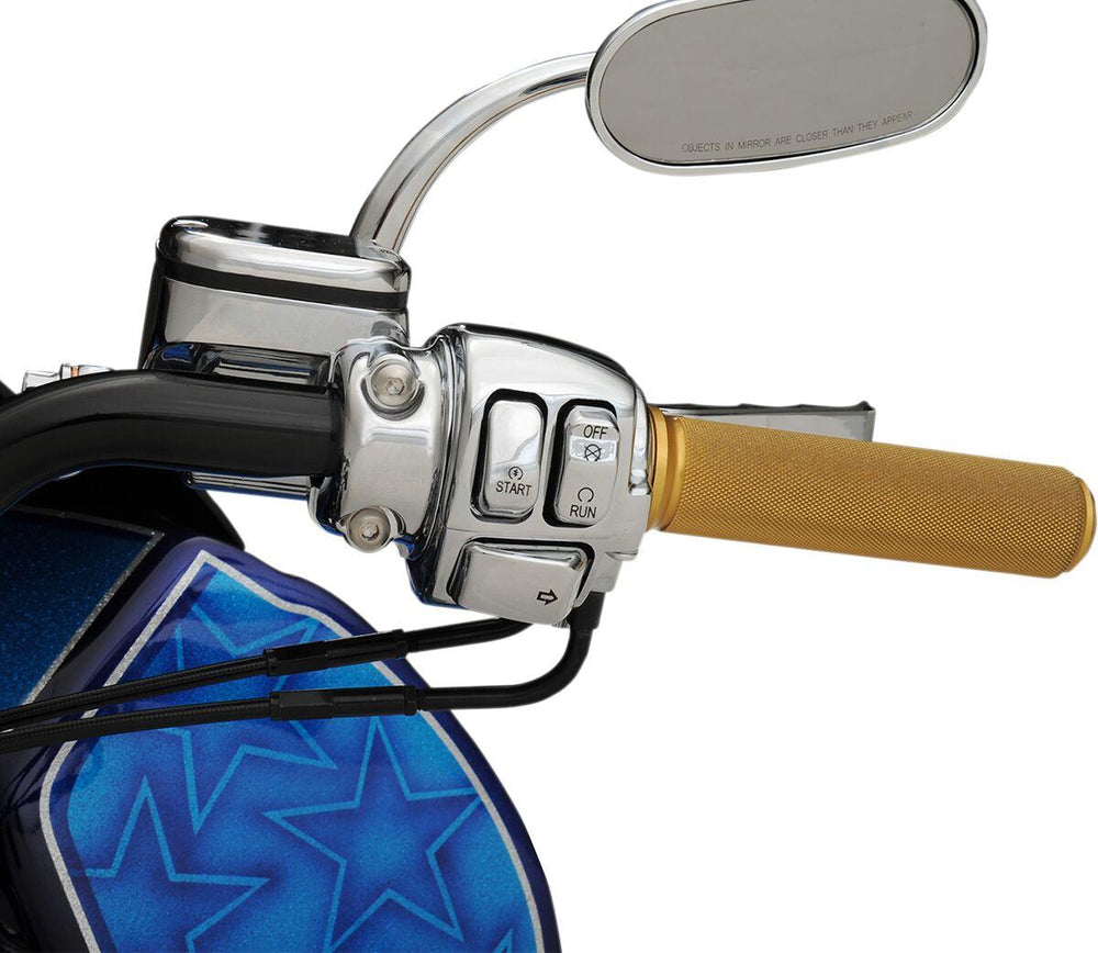 Drag Specialties Handlebar Switch Kit For Harley Davidson FLD 1690 2012-2013 - Chrome