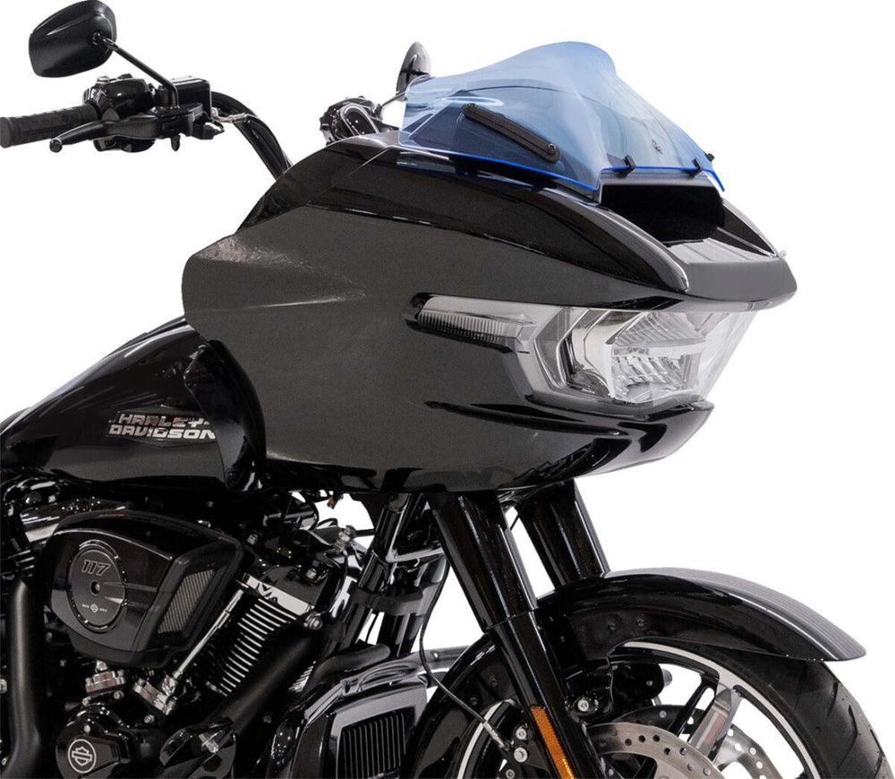 Klock Werks Kolor Flare Ice Windshield For Harley Davidson FLTRX 1923 2024-2025 20.5 cm (8") - Blue